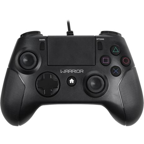 Controle WARRIOR Gamer p/ PS3/ PS4/ PC JS083 Preto MULTILASER Menor preço em Controle WARRIOR Gamer p/ PS3/ PS4/ PC JS083 Preto MULTILASER
