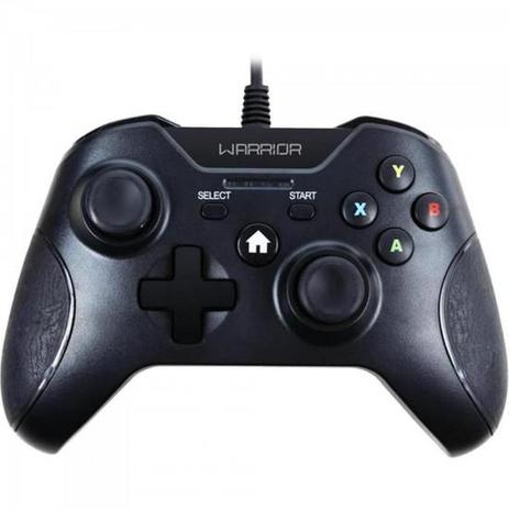 Controle WARRIOR Gamer p/ Xbox One e PC JS078 Preto MULTILAS - Multilaser Menor preço em Controle WARRIOR Gamer p/ Xbox One e PC JS078 Preto MULTILAS - Multilaser