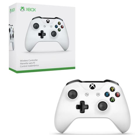 Controle xbox one microsoft original wireless branco Menor preço em Controle xbox one microsoft original wireless branco