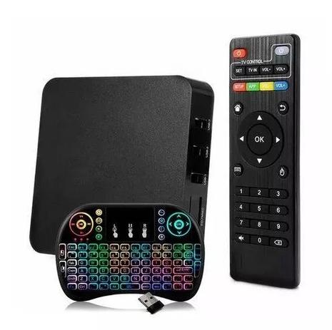 Conversor Box Converte Em Smart Tv Hd 4k + Mini Teclado - American Menor preço em Conversor Box Converte Em Smart Tv Hd 4k + Mini Teclado - American