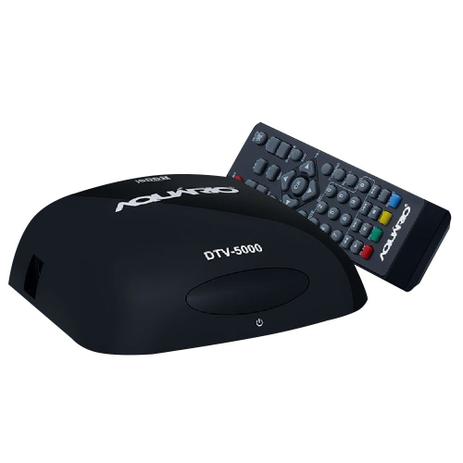 Conversor Digital com Gravador Full HD DTV-5000 Aquário - Aquario