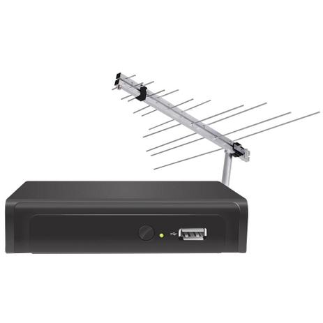 Menor preço em Conversor Digital Cromus KTVD20, Kit, HD, HDMI, USB