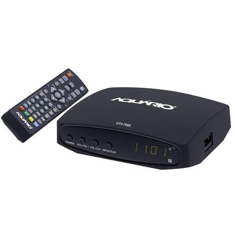 Conversor e Gravador Digital DTV-7000 Full HD USB/HDMI - Aquário - AquÃrio