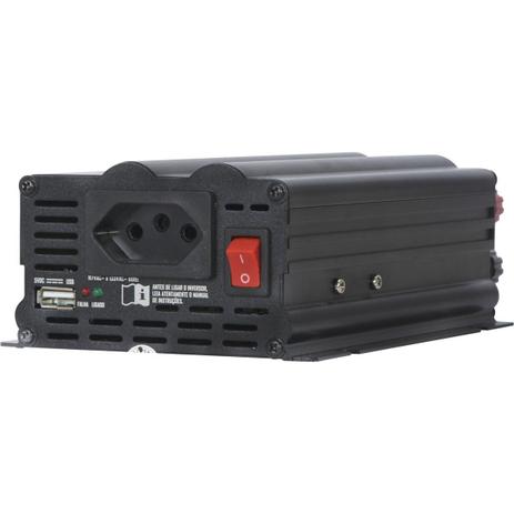 Conversor Inversor 12VDC Para 110V 500W Onda Modificada Pico de Partida 1000w Cinza Escuro HAYONIK Menor preço em Conversor Inversor 12VDC Para 110V 500W Onda Modificada Pico de Partida 1000w Cinza Escuro HAYONIK