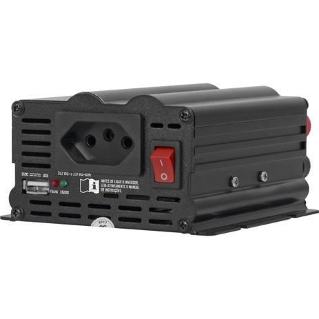Conversor Inversor 12VDC Para 220V 150W Onda Modificada Pico de Partida 300w Cinza Escuro HAYONIK Menor preço em Conversor Inversor 12VDC Para 220V 150W Onda Modificada Pico de Partida 300w Cinza Escuro HAYONIK