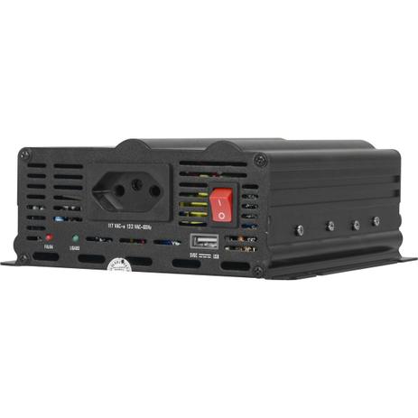 Conversor Inversor 24VDC Para 110V 800W Onda Modificada Cinza Escuro HAYONIK Menor preço em Conversor Inversor 24VDC Para 110V 800W Onda Modificada Cinza Escuro HAYONIK