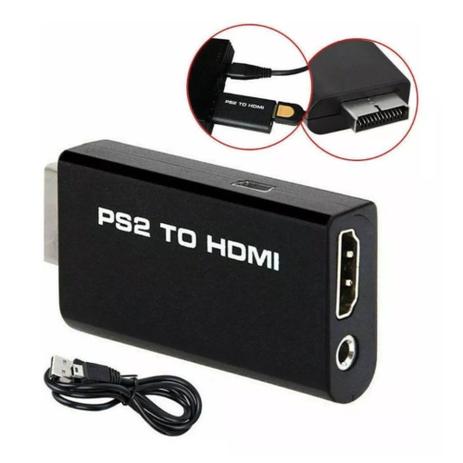 Conversor PlayStation 2 para HDMI Adaptador PS2 TO HDMI Converter C300 - Game To HDMI Converter Menor preço em Conversor PlayStation 2 para HDMI Adaptador PS2 TO HDMI Converter C300 - Game To HDMI Converter