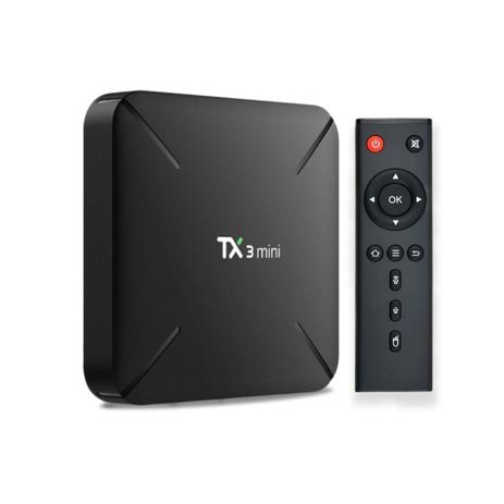 Conversor Smart Tv Midia Streaming TX-3 Mini 4k Wi-Fi Android - Hevc Menor preço em Conversor Smart Tv Midia Streaming TX-3 Mini 4k Wi-Fi Android - Hevc