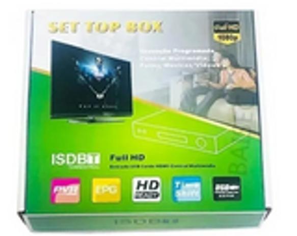 Conversor Tv Sinal Digital Isdb-t Set Top Box Full Hd Hdmi Menor preço em Conversor Tv Sinal Digital Isdb-t Set Top Box Full Hd Hdmi