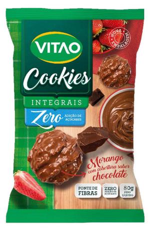 Cookies de Morango com Gotas de Chocolate 80g - Vitao é boa?