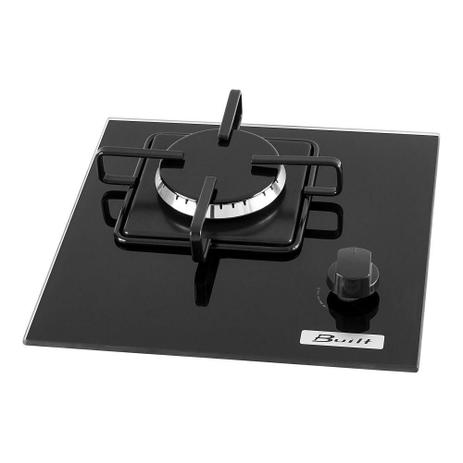 Cooktop a Gás 1 Boca Built 3000W Bivolt Preto Menor preço em Cooktop a Gás 1 Boca Built 3000W Bivolt Preto