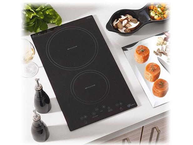 Cooktop 2 Bocas Fischer Elétrico - Vitrocerâmico