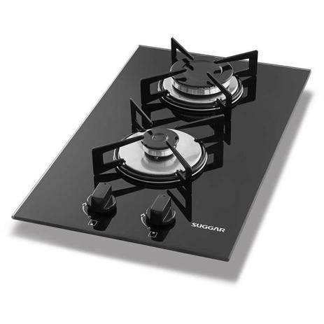 Cooktop 2 Bocas Vidro Preto À Gás Fg2002Vp - Suggar é boa?