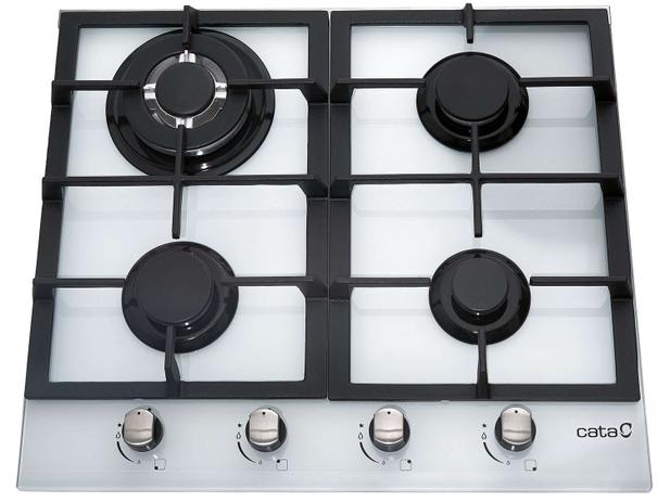 Cooktop 4 Bocas Cata LCI 631 A Inox à Gás - Tripla-Chama