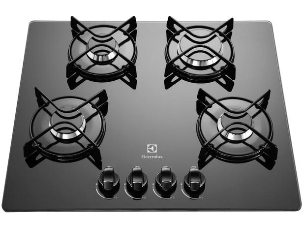 Cooktop 4 Bocas Electrolux a Gás GLP Preto - GC60V é boa?