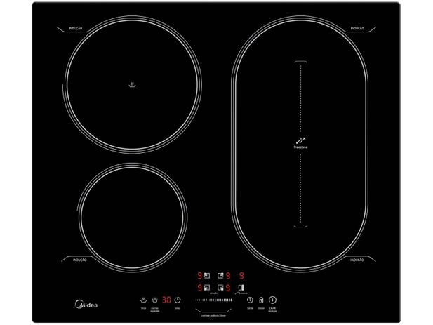 Cooktop 4 Bocas Midea Indução Preto - FreeZone é boa?