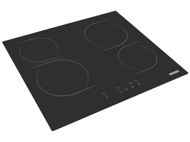 Cooktop 4 Bocas Tramontina Square Touch 4EV 60 - Resistência Vitrocerâmico