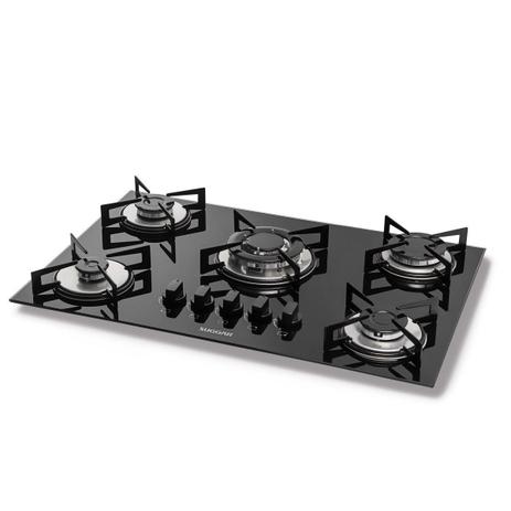 Cooktop 5 bocas suggar fg5305vp gás Menor preço em Cooktop 5 bocas suggar fg5305vp gás