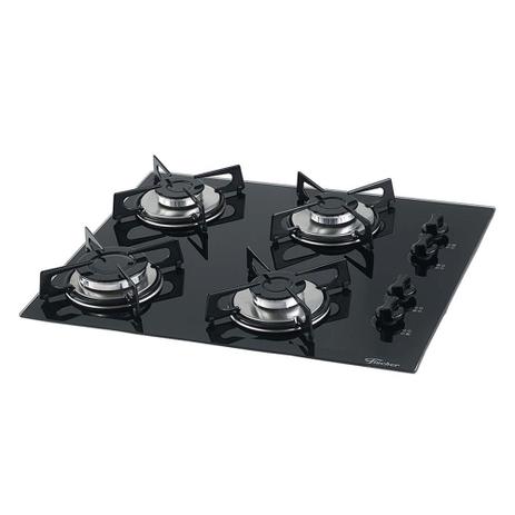 Cooktop a Gás 4 Bocas Fischer 1519 Bivolt Preto é boa?
