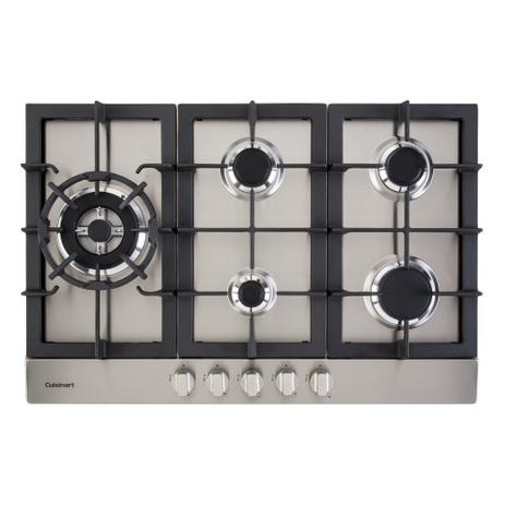 Cooktop a Gás Cuisinart Prime Cooking 5 Queimadores 75cm 220V 4092740111 Menor preço em Cooktop a Gás Cuisinart Prime Cooking 5 Queimadores 75cm 220V 4092740111