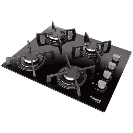 Cooktop a Gás Itatiaia 4b Vitrum  Preto, Bivolt é boa?