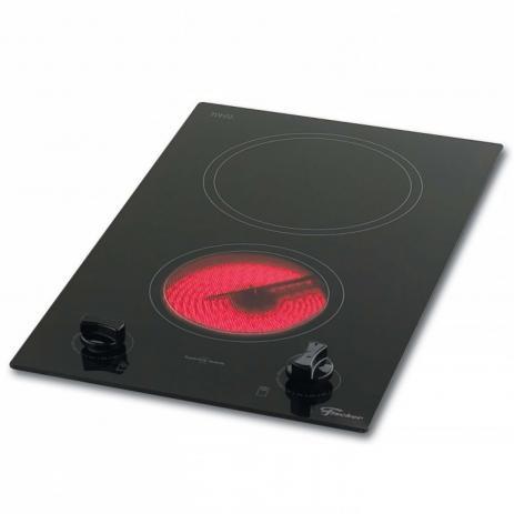 Cooktop Elétrico 2 Bocas Fischer Vitrocerâmica Preto 220V Menor preço em Cooktop Elétrico 2 Bocas Fischer Vitrocerâmica Preto 220V