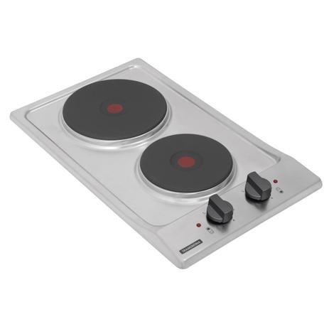Cooktop Elétrico Tramontina 2 Bocas Inox 220V 94700310 Menor preço em Cooktop Elétrico Tramontina 2 Bocas Inox 220V 94700310