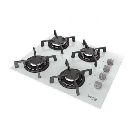 Cooktop Itatiaia Vitrum 4 Bocas Acendimento Automático Menor preço em Cooktop Itatiaia Vitrum 4 Bocas Acendimento Automático