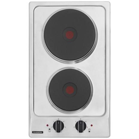 Cooktop tramontina inox eletrico domino 2er 30 Menor preço em Cooktop tramontina inox eletrico domino 2er 30