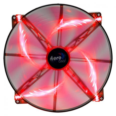 Cooler 200x200mm AeroCool Silent Master Fan - LED Vermelho - EN55659 é boa?