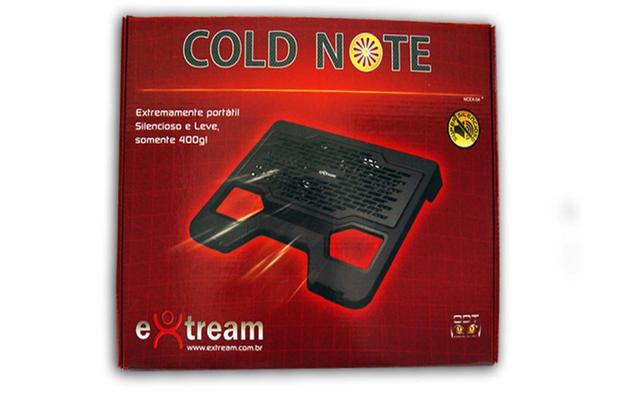 Cooler cold note p/ notebook ncex-04 - EXTREAM Menor preço em Cooler cold note p/ notebook ncex-04 - EXTREAM