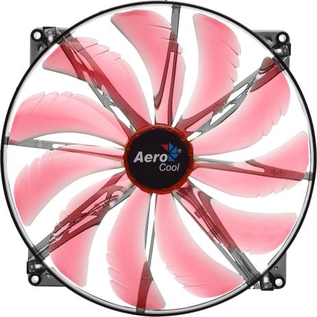 Cooler Fan 20cm SILENT MASTER EN55659 Vermelho AEROCOOL é boa?