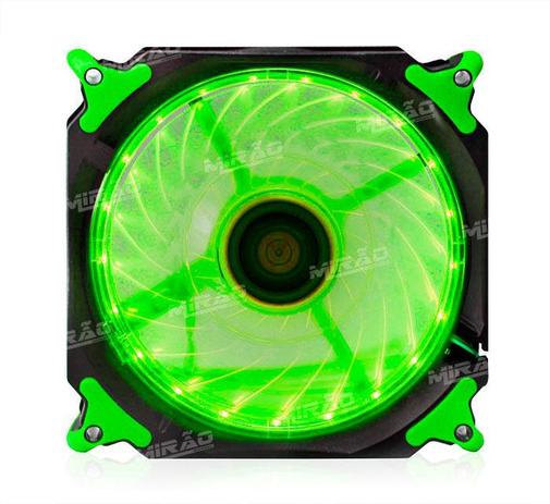 Cooler Fan 32led Extra Forte 120mm Gabinete DX-12H -Verde - Dex Menor preço em Cooler Fan 32led Extra Forte 120mm Gabinete DX-12H -Verde - Dex