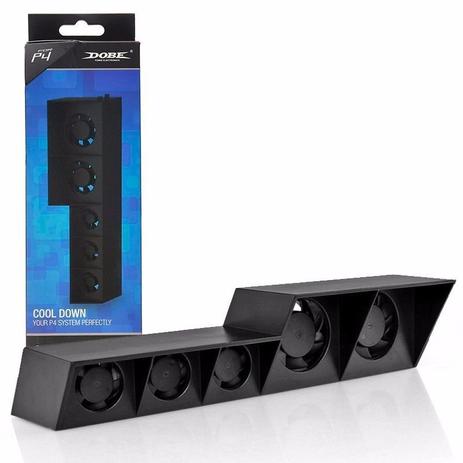 Cooler Fan 5 Ventoinhas Função Turbo Playstation 4 Ps4 - Dobe Menor preço em Cooler Fan 5 Ventoinhas Função Turbo Playstation 4 Ps4 - Dobe