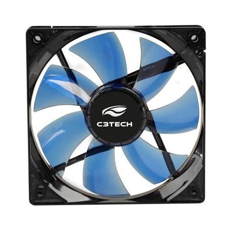 Cooler Fan C3Tech Storm Series F7 com Led Azul - 12cm - F7-L100BL Menor preço em Cooler Fan C3Tech Storm Series F7 com Led Azul - 12cm - F7-L100BL