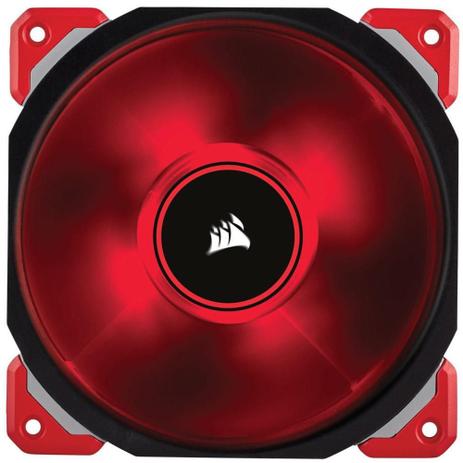 Cooler FAN Corsair ML120 PRO 120MM LED Vermelho CO-9050042 Menor preço em Cooler FAN Corsair ML120 PRO 120MM LED Vermelho CO-9050042