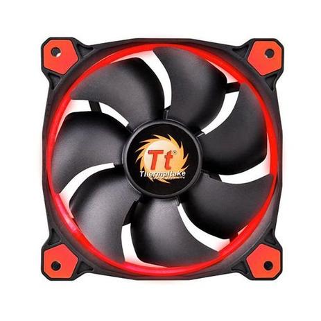 Cooler para Gabinete TT Riing 14 Radiator FAN LED RED 1500RPM CL-F039-PL14RE-A - Thermaltake Menor preço em Cooler para Gabinete TT Riing 14 Radiator FAN LED RED 1500RPM CL-F039-PL14RE-A - Thermaltake