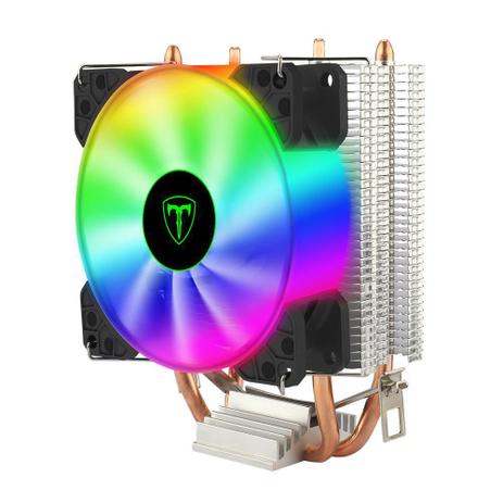 Cooler Para Processador amd intel T-dagger Led Rainbown 90mm Fan 2 Heat Pipes Tdp 80w 48cfm - T-gc9109 M gabinete é ruim? Cooler Para Processador amd intel T-dagger Led Rainbown 90mm Fan 2 Heat Pipes Tdp 80w 48cfm - T-gc9109 M gabinete é boa?