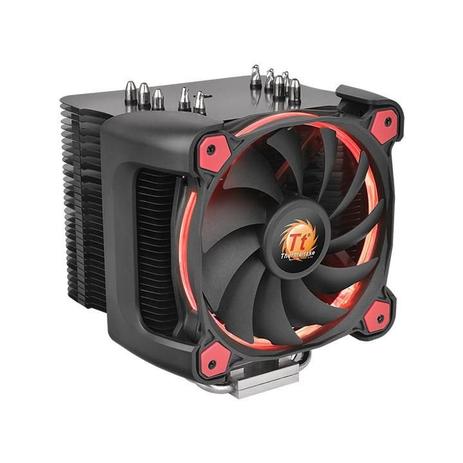 Cooler para Processador TT Riing Silent 12 PRO RED Aluminio CL-P021-CA12RE-A - Thermaltake Menor preço em Cooler para Processador TT Riing Silent 12 PRO RED Aluminio CL-P021-CA12RE-A - Thermaltake