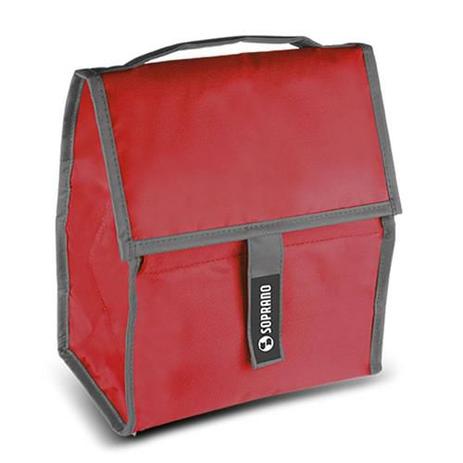 Cooler Soprano com Gel Vermelho 5L Menor preço em Cooler Soprano com Gel Vermelho 5L