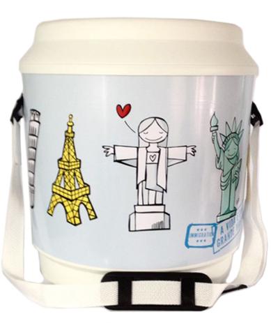 Cooler Térmico 24 Latas c/alça Alegra Store - Viagens é boa?
