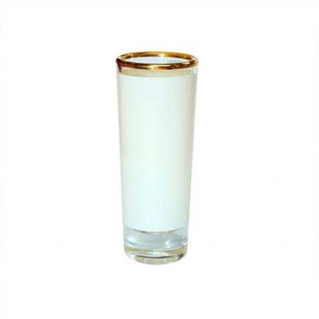 Copinho Tequila Cilíndrico 90ml de Vidro Resinado Com Borda Dourada P/Sublimação (B045) - 01 Unidade - Mecolour shopvirtua3000 Menor preço em Copinho Tequila Cilíndrico 90ml de Vidro Resinado Com Borda Dourada P/Sublimação (B045) - 01 Unidade - Mecolour shopvirtua3000