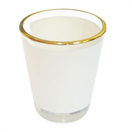 Copinho Tequila Cônico 42ml de Vidro Resinado Com Borda Dourada P/Sublimação (B044) - 01 Unidade - Mecolour shopvirtua3000 Menor preço em Copinho Tequila Cônico 42ml de Vidro Resinado Com Borda Dourada P/Sublimação (B044) - 01 Unidade - Mecolour shopvirtua3000