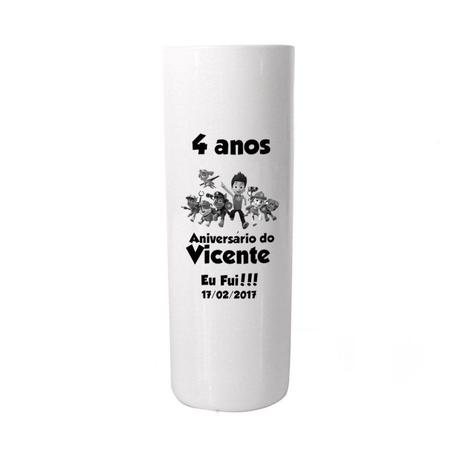 Copo Acrílico Personalizado Patrulha Canina - Aluá festas Menor preço em Copo Acrílico Personalizado Patrulha Canina - Aluá festas