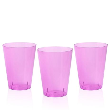 Copo Acrílico Pic Rosa 300ml 10 unidades Plastilânia Menor preço em Copo Acrílico Pic Rosa 300ml 10 unidades Plastilânia