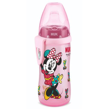 Copo Active Cup Disney By Britto Minnie Rosa 12m+ 300ml - Nuk Menor preço em Copo Active Cup Disney By Britto Minnie Rosa 12m+ 300ml - Nuk