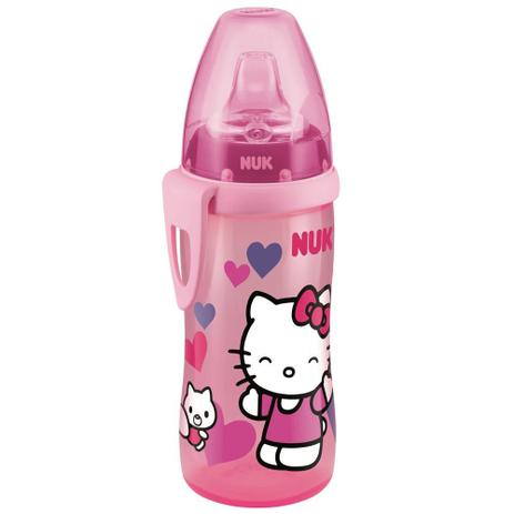 Copo Active Cup Hello Kitty 300ml - Nuk Menor preço em Copo Active Cup Hello Kitty 300ml - Nuk