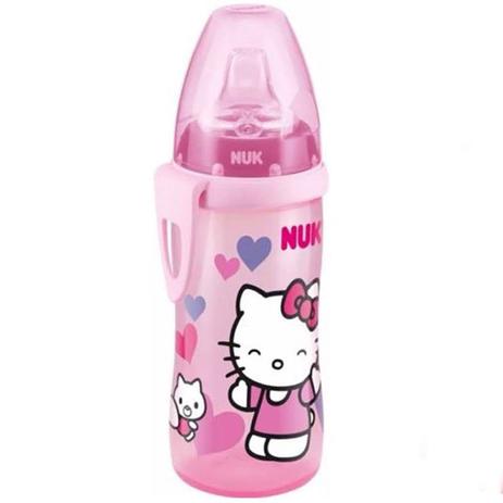 Copo Active Cup Hello Kitty Antivazamento Rosa 12m+ 300ml - Nuk Menor preço em Copo Active Cup Hello Kitty Antivazamento Rosa 12m+ 300ml - Nuk