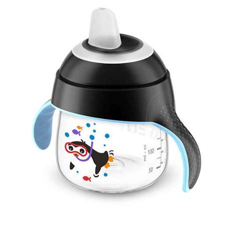 Copo Anti-Vazamento Pinguim 200ml Preto Philips Avent Menor preço em Copo Anti-Vazamento Pinguim 200ml Preto Philips Avent