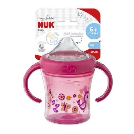 Copo Antivazamento 200mlMy First - Nuk Menor preço em Copo Antivazamento 200mlMy First - Nuk